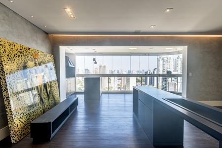 Sala 1 de apartamento à venda com 2 quartos, 120m² em Vila Olímpia, São Paulo