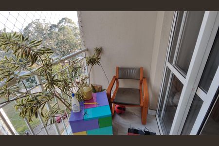 Varanda da Sala de apartamento à venda com 2 quartos, 63m² em Vila Santana, São Paulo