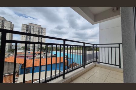 Varanda de apartamento para alugar com 2 quartos, 59m² em Utinga, Santo André