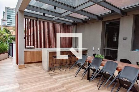 Studio para alugar com 32m², 1 quarto e sem vagaÁrea comum - Churrasqueira