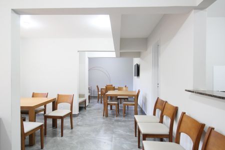 Apartamento à venda com 57m², 1 quarto e 1 vagaÁrea comum - Salão de festas