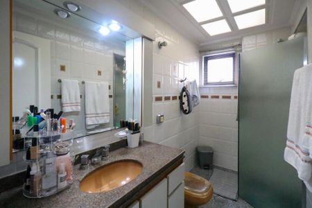 Banheiro Social de apartamento à venda com 3 quartos, 127m² em Santa Paula, São Caetano do Sul