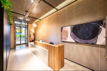 Studio para alugar com 22m², 1 quarto e sem vaga Studio para alugar com 22m², 1 quarto e sem vagaHall de Entrada