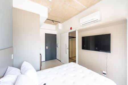 Sala/Quarto de kitnet/studio para alugar com 1 quarto, 22m² em Vila Clementino, São Paulo