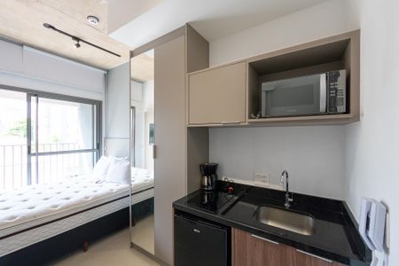 Studio para alugar com 22m², 1 quarto e sem vaga Studio para alugar com 22m², 1 quarto e sem vagaCozinha