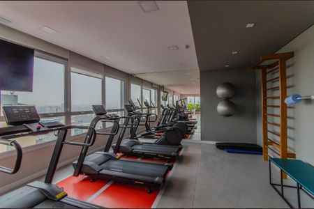 Studio à venda com 27m², 1 quarto e sem vaga Studio à venda com 27m², 1 quarto e sem vagaÁrea comum - Academia