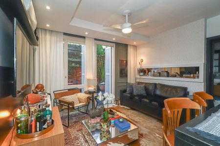 Sala de apartamento à venda com 1 quarto, 76m² em Higienópolis, Porto Alegre