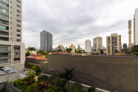 Varanda vista de kitnet/studio à venda com 1 quarto, 25m² em Jardim das Acacias, São Paulo
