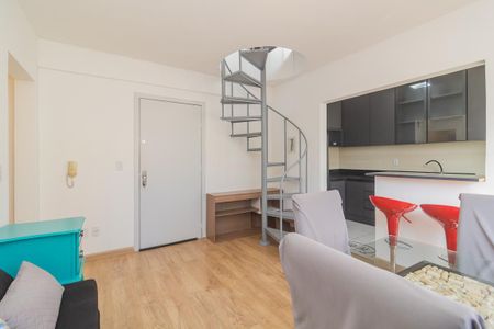 Apartamento para alugar com 119m², 1 quarto e sem vagaSala