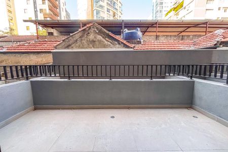 Studio à venda com 25m², 1 quarto e sem vagaVaranda