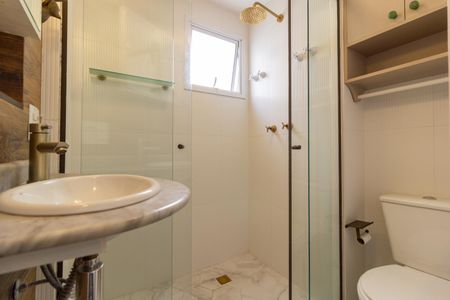 Apartamento para alugar com 44m², 1 quarto e 1 vaga Apartamento para alugar com 44m², 1 quarto e 1 vagaBanheiro