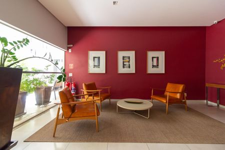 Apartamento para alugar com 44m², 1 quarto e 1 vaga Apartamento para alugar com 44m², 1 quarto e 1 vagaÁrea comum - Hall Social