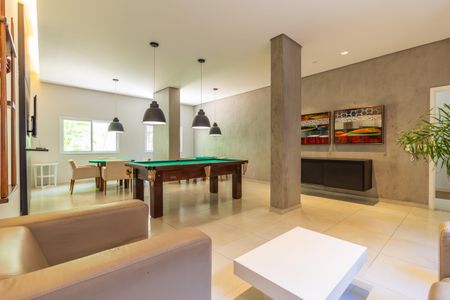 Apartamento para alugar com 44m², 1 quarto e 1 vaga Apartamento para alugar com 44m², 1 quarto e 1 vagaÁrea comum - Salão de Jogos