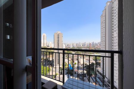 Varanda da Sala de apartamento para alugar com 1 quarto, 32m² em Vila São José, São Paulo