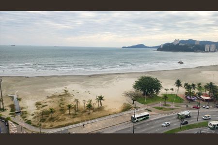 Vista da Sala de apartamento para alugar com 1 quarto, 64m² em José Menino, Santos