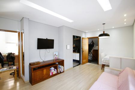 Sala de apartamento à venda com 3 quartos, 80m² em Jardim America, Belo Horizonte