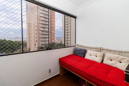 Varanda da Sala de apartamento à venda com 3 quartos, 77m² em Alto da Lapa, São Paulo