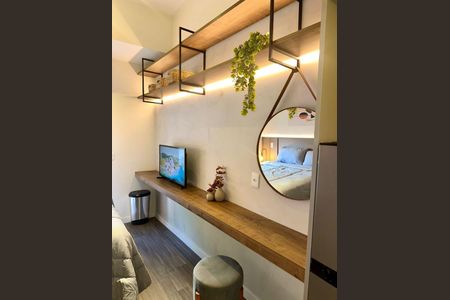 Foto 02 de apartamento à venda com 1 quarto, 19m² em Mirandópolis, São Paulo