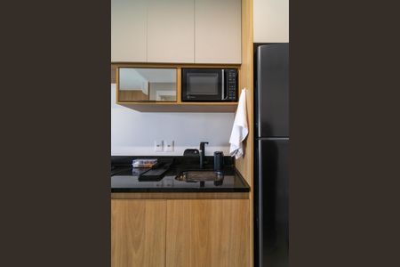 Studio à venda com 28m², 1 quarto e sem vagaCozinha