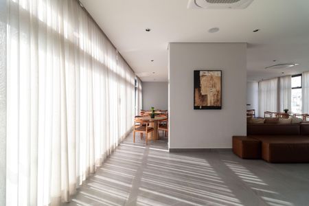 Studio à venda com 28m², 1 quarto e sem vagaÁrea comum - Salão de festas