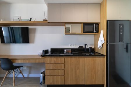 Studio à venda com 28m², 1 quarto e sem vagaCozinha