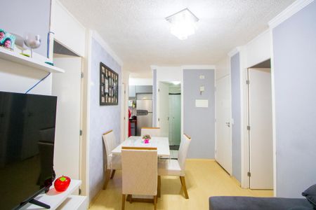 Sala de apartamento à venda com 3 quartos, 54m² em Vila Lutécia, Santo André