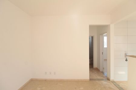 Sala de apartamento para alugar com 2 quartos, 43m² em Felixlândia (justinópolis), Ribeirão das Neves