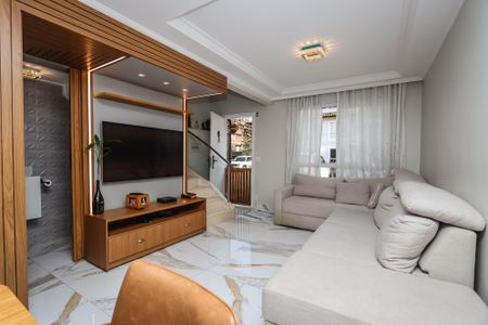 Casa de condomínio à venda com 127m², 3 quartos e 2 vagasSala