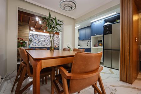 Casa de condomínio à venda com 127m², 3 quartos e 2 vagasSala de Jantar