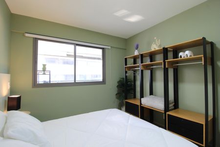 Quarto de apartamento à venda com 1 quarto, 53m² em Indianópolis, São Paulo