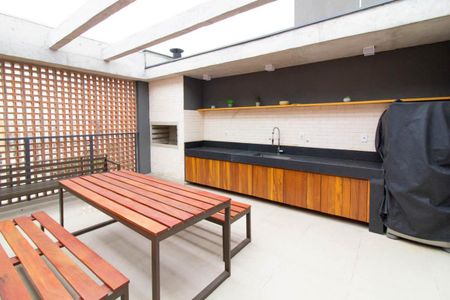 Studio para alugar com 26m², 1 quarto e sem vagaChurrasqueira