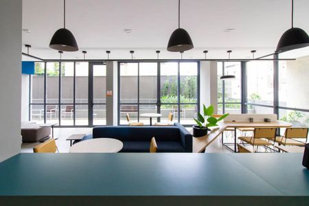 Studio para alugar com 26m², 1 quarto e sem vagaÁrea comum - Salão de festas