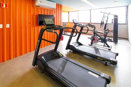 Studio para alugar com 26m², 1 quarto e sem vagaAcademia