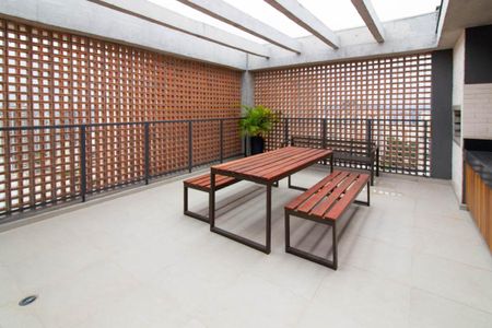 Studio para alugar com 26m², 1 quarto e sem vagaChurrasqueira