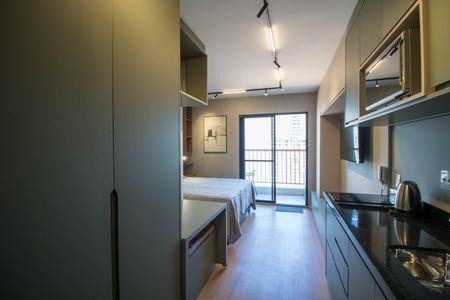 Studio para alugar com 32m², 1 quarto e sem vaga Studio para alugar com 32m², 1 quarto e sem vagaStudio