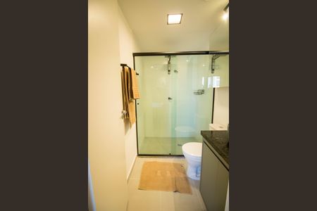 Studio para alugar com 32m², 1 quarto e sem vaga Studio para alugar com 32m², 1 quarto e sem vagaBanheiro