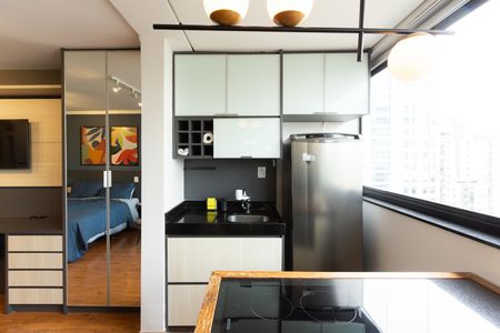 Studio à venda com 30m², 1 quarto e 1 vaga Studio à venda com 30m², 1 quarto e 1 vagaCozinha
