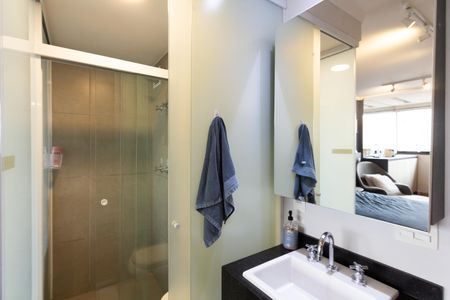 Studio à venda com 30m², 1 quarto e 1 vaga Studio à venda com 30m², 1 quarto e 1 vagaBanheiro