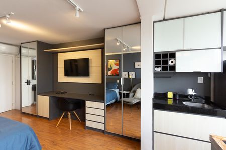 Studio à venda com 30m², 1 quarto e 1 vaga Studio à venda com 30m², 1 quarto e 1 vagaCozinha
