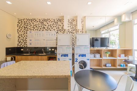 Studio para alugar com 38m², 1 quarto e 1 vagaLavanderia