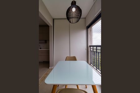 Varanda de kitnet/studio para alugar com 1 quarto, 38m² em Vila Andrade, São Paulo