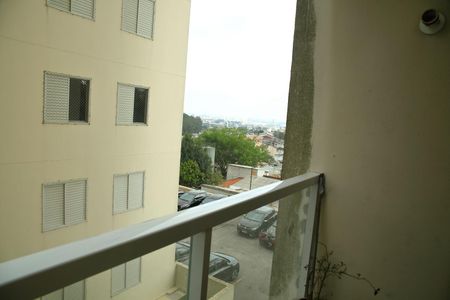Sacada da Sala de apartamento para alugar com 2 quartos, 50m² em Vila Planalto, São Bernardo do Campo