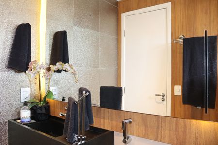 Apartamento à venda com 59m², 2 quartos e 1 vagaBanheiro Social