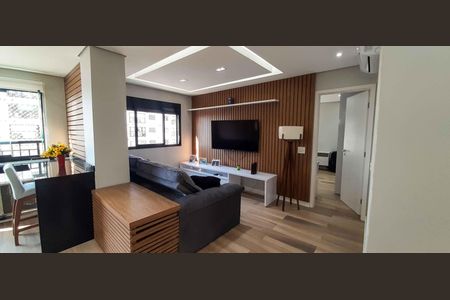 Sala de apartamento para alugar com 1 quarto, 60m² em Continental, Osasco