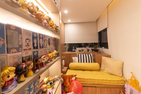 Varanda gourmet de apartamento à venda com 4 quartos, 181m² em Campo Grande, São Paulo