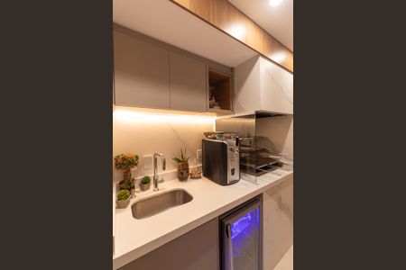 Varanda gourmet de apartamento à venda com 4 quartos, 181m² em Campo Grande, São Paulo