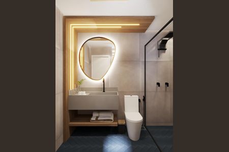 Apartamento à venda com 145m², 3 quartos e 2 vagasBanheiro da Suíte