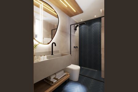 Apartamento à venda com 145m², 3 quartos e 2 vagasBanheiro da Suíte