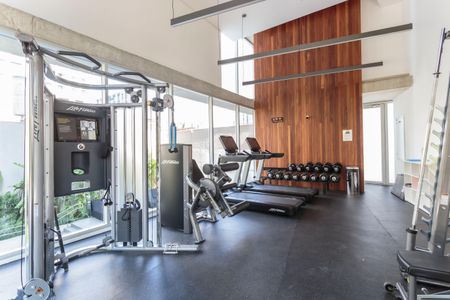 Apartamento para alugar com 62m², 1 quarto e 2 vagasÁrea comum - Academia