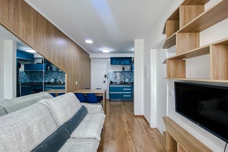 Sala de apartamento para alugar com 1 quarto, 32m² em Sé, São Paulo